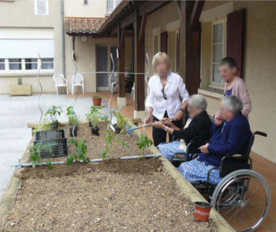 Jardin Thérapeutique Surélevé 4m Carré Jardin